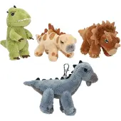 Dino World Avaimenperä Pehmo Dinosaurus Lajiteltu