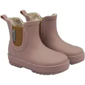 Mikk-Line Vuorelliset Kumisaappaat Villasekoite, Twilight Mauve, 25
