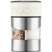 Bodum - Twin suola- ja pippurimylly 12,5 cm valkoinen