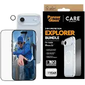 PanzerGlass | CARE by  3-in-1 Flagship Explorer Bundle iPhone Air, Apple, iPhone Air, jakslf fa asfka af, Asennus kuivana, Naarmuuntumisenkestävä, (CR66372)