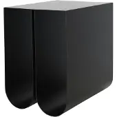 Kristina Dam Studio Curved sivupöytä Black