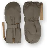 Mini A Ture Matcesar Fleece Lined Mittens - Khaki green - 0-6M