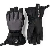 Hestra Gauntlet Czone Jr. - 5 Finger Graphite/Black - 4
