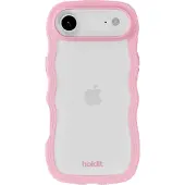 Holdit Phone Case Wavy Pink/Transparent iPhone Air