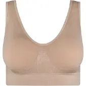 Magic bodyfashion Rintaliivi 'Shimmer' cappuccino
