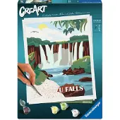 Ravensburger CreArt Paint by Numbers - Iguazu Falls