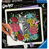 Ravensburger CreArt Pixie Cold Paint by Number - Cat