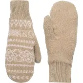 Kari Traa Selma Knit Mittens - Beige - 6