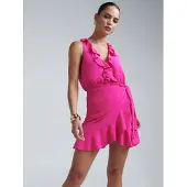 BWLDR Mekko 'OAK' fuksia