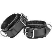 Strict Leather Deluxe Lukittavat Rannekahleet - Black