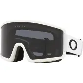 Oakley Target Line L Matte White / Tummanharmaa