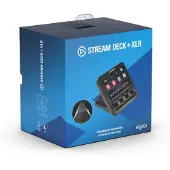 Elgato Stream Deck + XLR -hallintapaneeli, musta