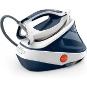 Tefal Pro Express Ultimate II GV9712E0 -höyrysilityskeskus, 3000 W, 7,7 bar, 1,2 l, sininen/valkoinen