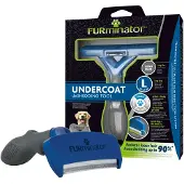 Furminator - pitkäkarvaisille koirille tarkoitettu turkinhoitolaitteisto - L
