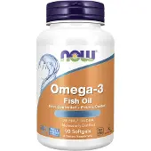 Now Omega-3 enterisesti päällystetyt - 90 pehmeää kapselia