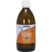 NOW,NOW Foods,NOW,NOW Foods Omega-3 kalaöljy, nestemäinen, sitruunan maku - 500 ml