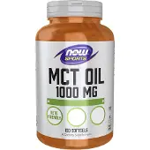Now Keskiketjuinen triglyseridiöljy, 1000 mg - 150 pehmeää kapselia