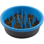 Dexas Slow Feeder - hidas ruokintakulho - sininen