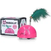Kärkkäinen Robocat pinkki liikkuva hiiri kissan lelu