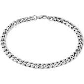 Lykken Strong panssariranneketju 6 mm hopeanvärinen 23-6