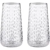 Marimekko Syksy pitkä juomalasi 2-pack kirkas