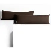 DecoKing Tumma Koristetyynynpäällinen GINTARO väri tummanruskea tyyli klassinen tyyppi materiaali - tekstiili jersey 40x145