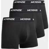 Mckenzie 3-Pack Wyatt Boxers - Mens, musta