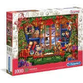 Clementoni 1000p joulupalapeli (lajitelma)