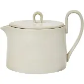 Ferm Living Flow teekannu 1,5 l Off-white speckle