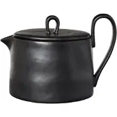 Ferm Living Flow teekannu 1,5 l Black