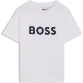 BOSS Short Sleeves Tee-Shirt - White - 128