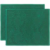 Royal Copenhagen - Star Fluted Christmas tablettiliina 45x35 cm 2 kpl vihreä