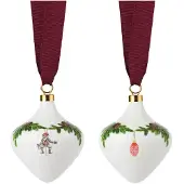 Royal Copenhagen - Star Fluted Christmas koriste 2025 2 kpl