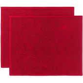 Royal Copenhagen - Star Fluted Christmas tablettiliina 45x35 cm 2 kpl punainen