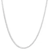 Lykken Basics panssariketju 1.7 mm hopea 45/50cm