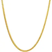 Lykken Basics panssariketju 1,7 mm kullattu hopea 50/55cm