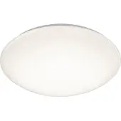 TRIO Pollux LED plafondi 37cm valkoinen 15W liiketunnistin IP44