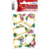 Herma 3959, Paperi, Monivärinen, Kiinteä, Joulu, 10 kpl, 2 arkkia