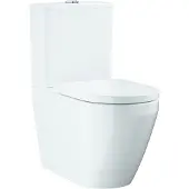 GROHE Lattia-wc EuroCeramic Triple Vortex, rimless, jossa on QR/SC-kansi