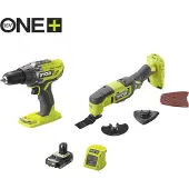 Ryobi R18CK2G-1C20G 18V ONE+ kombosetti