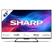 Sharp 43 tuumainen GR8265E Google QLED TV (2024)