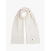 Tommy Hilfiger Small Flag Scarf - Cream - ONE SIZE