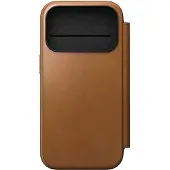 Nomad Modern Leather Folio, Folio-kotelo, Apple, iPhone 17 Pro, 16 cm (6.3"), Rusketus (NM014179858)