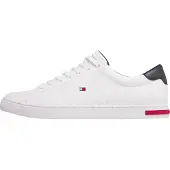 Tommy Hilfiger Essential Leather Detail Vulc - White - 40