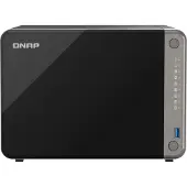 Qnap TS-AI642-8G - Verkkotallennuslaite, musta