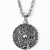 Lykken Viking teräskaulakoru Fenrir 60cm