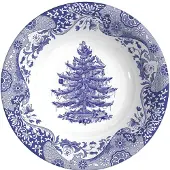 Spode - Blue Italian Christmas Tree Kulho 20 cm Sininen/Valkoinen