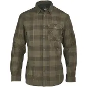 Seeland Glen Flannel Shirt Men Pine Green/Dark Navy Check L