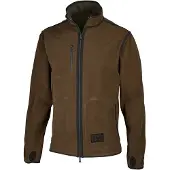 Seeland Rogue Solid Reversible Fleecetakki Mies Grizzly Brown/Demitasse brown M