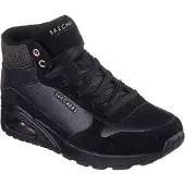 SKECHERS Korkeavartiset tennarit 'UNO' musta